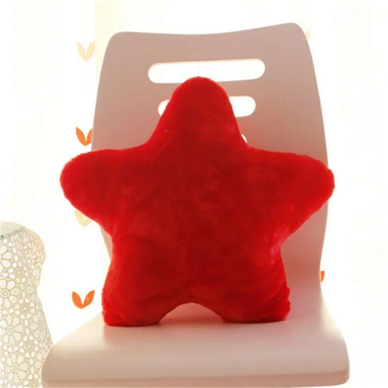 Direct Sales Cute Love Five-Pointed Star Home Sofa Plush Throw Pillow Cushion Wedding Gift Wedding Gift