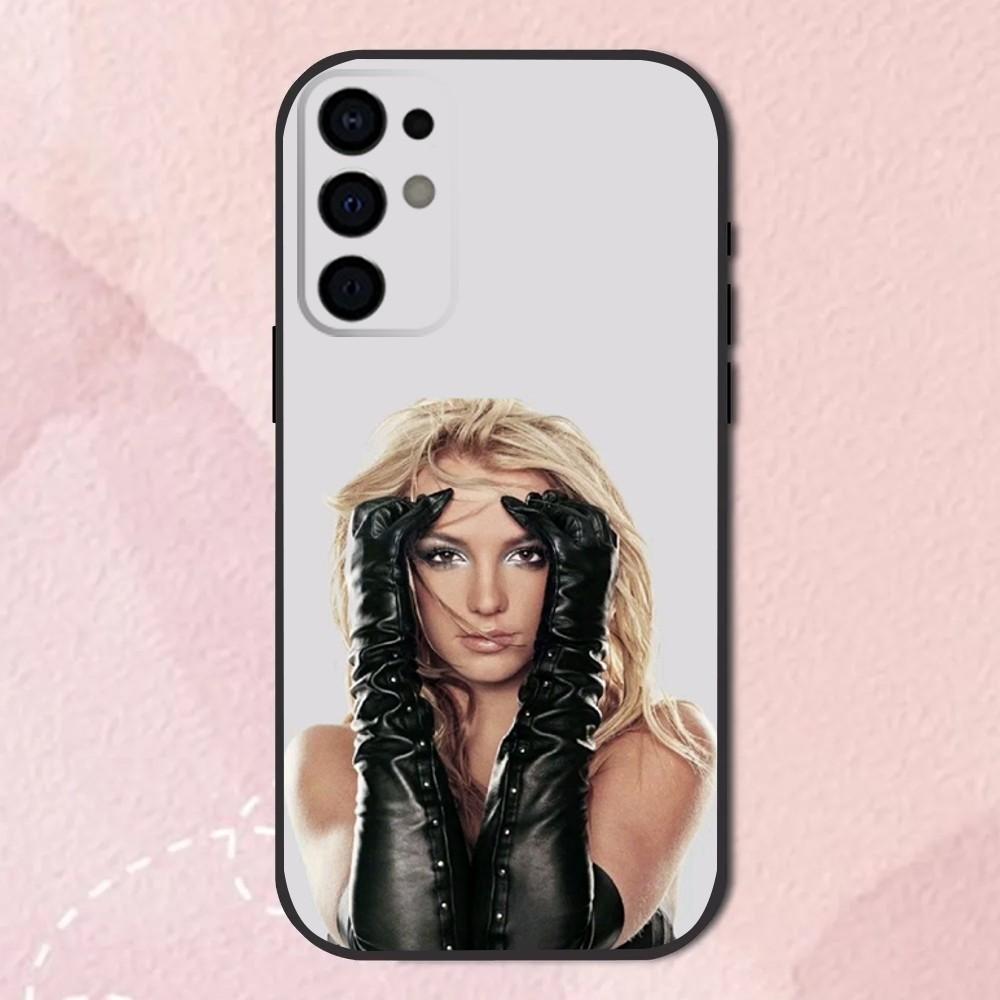 

Singer B-Britney S-Spears Phone Case For Samsung S24,S21,S22,S23,S30,Ultra,S20,Plus,Fe,Lite,Note,10,9,5G Black Soft Cover Samsung S21fe