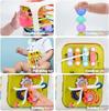 7-in-1 Interactive Activity Cube , Montessori Sensory & Educational Toy for 1 2 3 Year Old Boys Girls, Multicolor