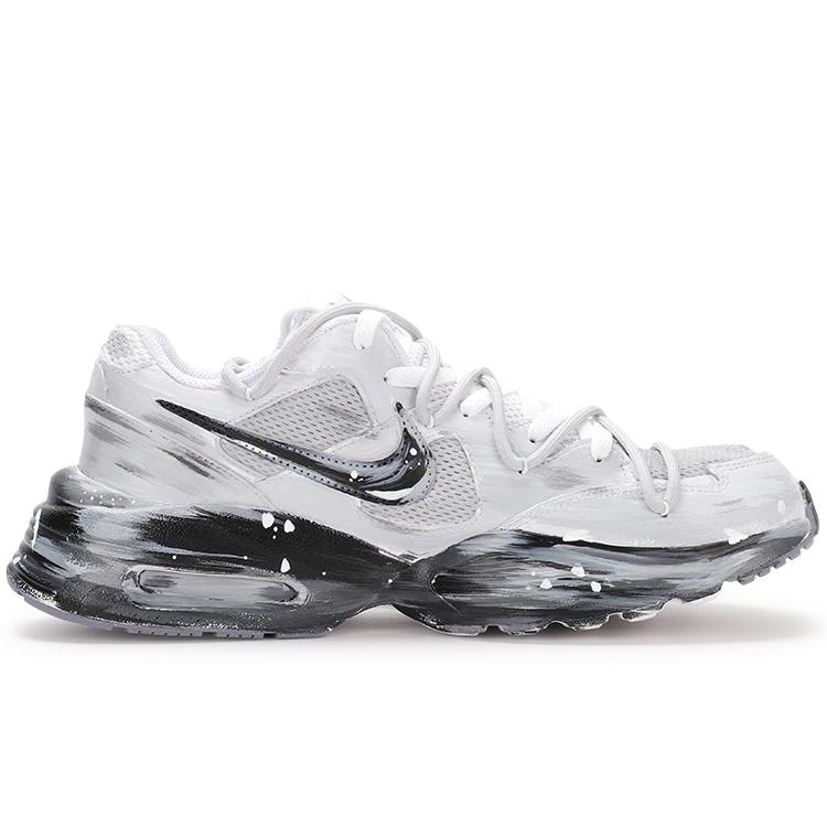 Nike Air Max Fusion Mesh Breathable Moisture Wicking Coverage Low Top Running Shoes Women's Gray CJ1671-105(Team130-VAM)