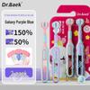 Popular Kids' Soft Bristle Three-Sided Toothbrush, Ages 3-12, Adorable Cartoon Giraffe Design