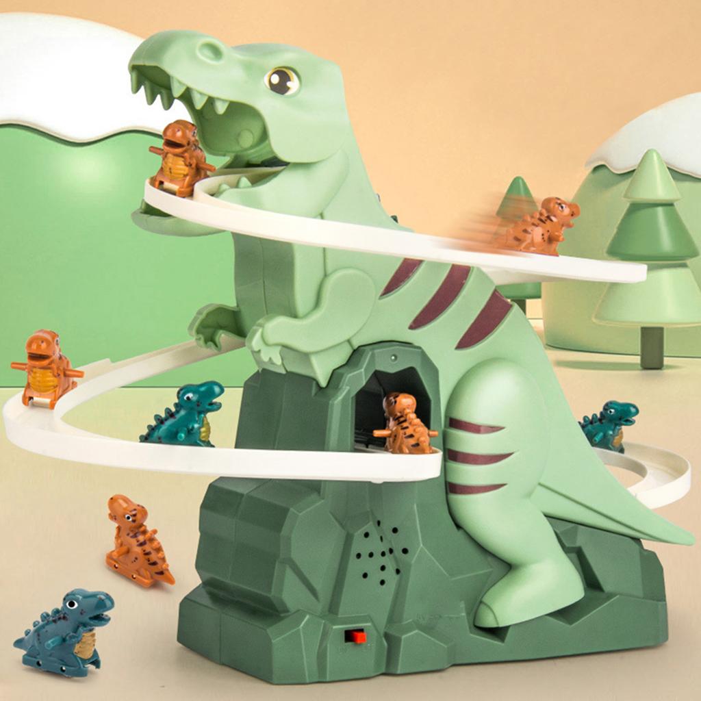 Electric Dinosaur Climbing Stairs Toy, Multifunctional Puzzle Game Toys Kids Party Favor Toy