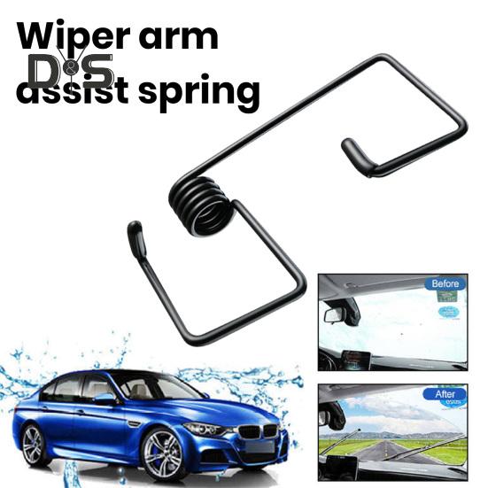 Windshield Wiper Arm Pressure Spring Booster Improved Visibility Universal Easy To Install Car Window Wiper Arm Pressure Spring Kit