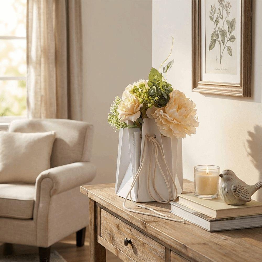 10Pcs Hand-folded Flower Gift Box Paper Floral Wrapping Box Flower Arrangement Box Valentine's Day