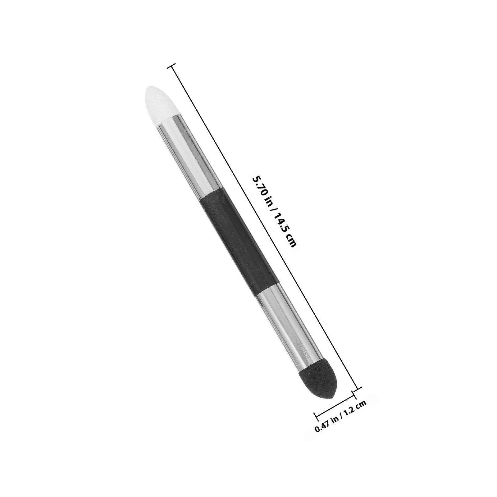 6Pcs Sketch Drawing Art Blenders Double Headed Sponge Tools Sketch Trimmer Eraser for Sketching Ink Blending Brushes серебряный