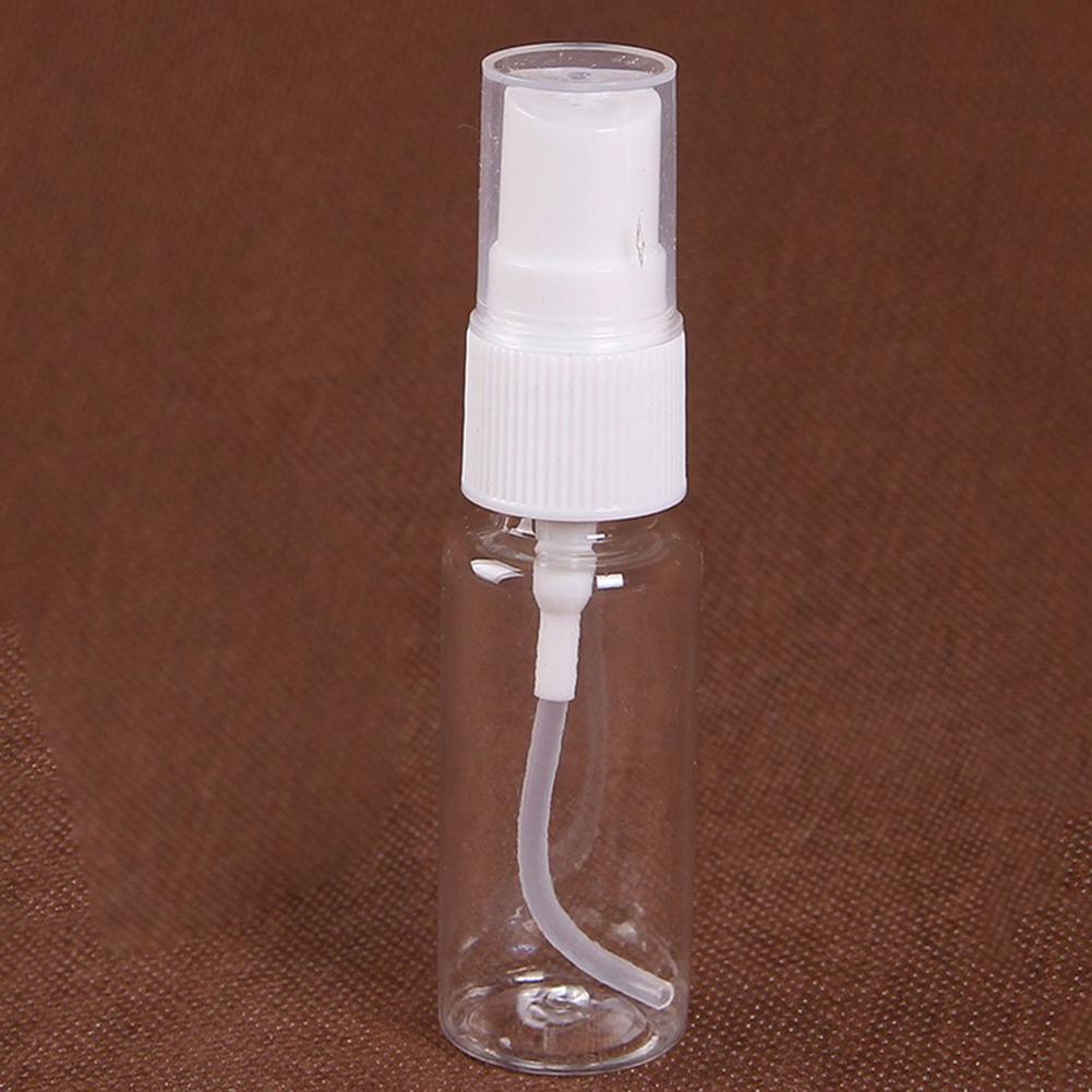 Portable Cosmetic Spray Atomizer Transparent Sample Plastic Travel