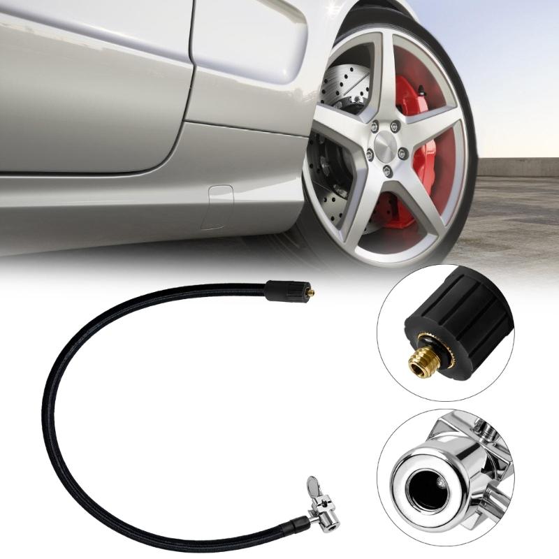 Strong Silicone Tire Inflator Adapters 6mm Thread Air Chucks Easy Thumb Press Designs for Bike Motorcycle Car