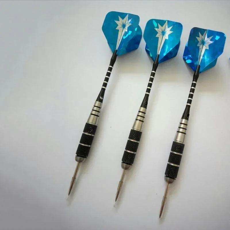 1Pcs 22g All Metal Professional Dart Needle Carved Aluminum Alloy Rod Anti Drop Aluminum Rod Knight Dart Needle Dart Accessories