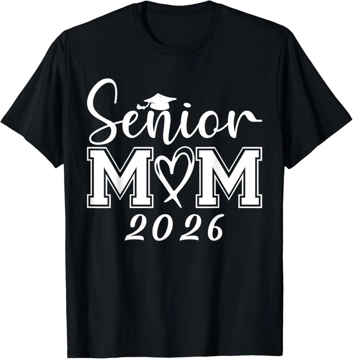 Mom Senior 2026 Proud Mom Of A Class Of 2026 Graduate Mother T-Shirt XXXL