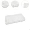 1/64 Model Car Wheel Storage Box Acrylic Display Case Organizer Clear for Boys Kids Adults
