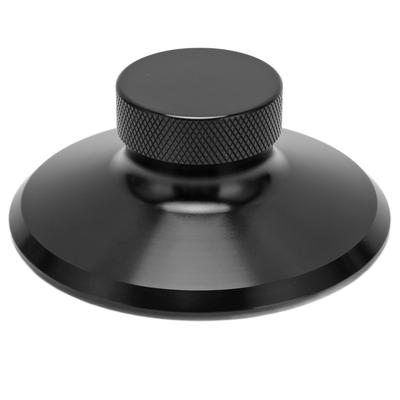 78mm Record Weight Stabilizer Aluminum Alloy Turntable Disc Balanced Clamp for LP HiFi Vinyl Record Player Black