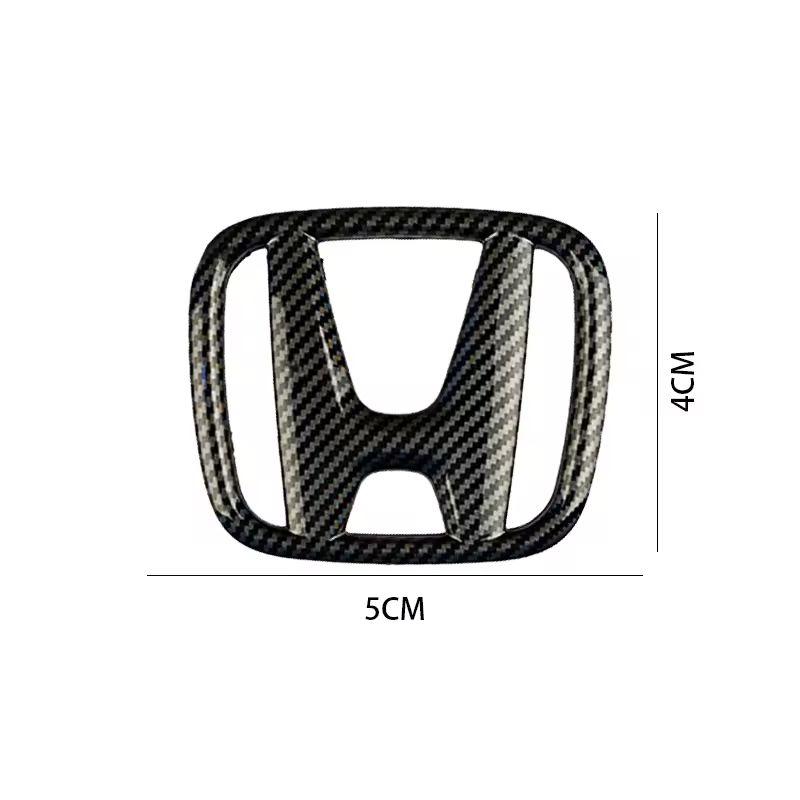 1Pcs Car Steering Wheel Decoration Sticker Badge Auto Styling For Honda Civci CRV Accord Mugen Prelude FIT City CRZ CRX Jazz D