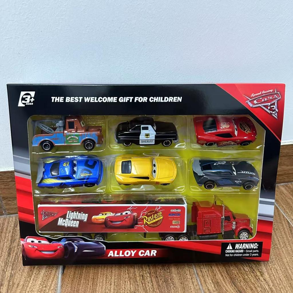 Lightning McQueen Pull-Back Alloy Racing Car Toy for Kids