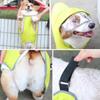 Transparent Brim Dog Rain Poncho Fluorescent Pet Rain Jacket Dog Clothes Dog Raincoat  Corgis