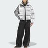 Adidas Originals FW25 Short Down Puff Solid Color Logo Casual Warm Sports Duck Down Short Bread Jacket Women Jacket KC5402