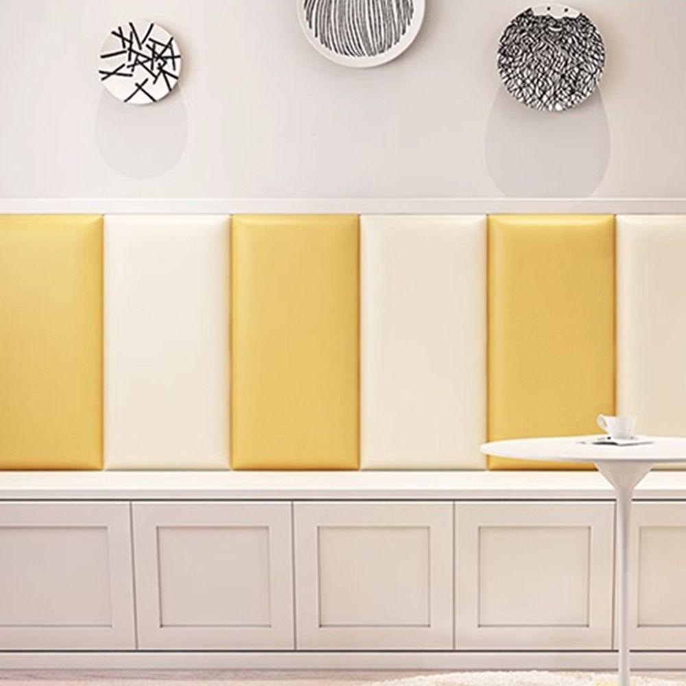Anti-collision Self Adhesive Wall Stickers Waterproof Wall Decal Thicken Tatami  Furniture Room TV