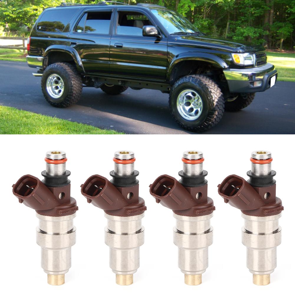 4Pcs Fuel Injector Set 23250 75050 Fit for Toyota 4Runner 2.7L 1996 2000