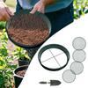 Soil Sieve Lightweight Compost Sifter Multi-purpose Gardening Accessories Portable Sifting Screen For Composting Gravel