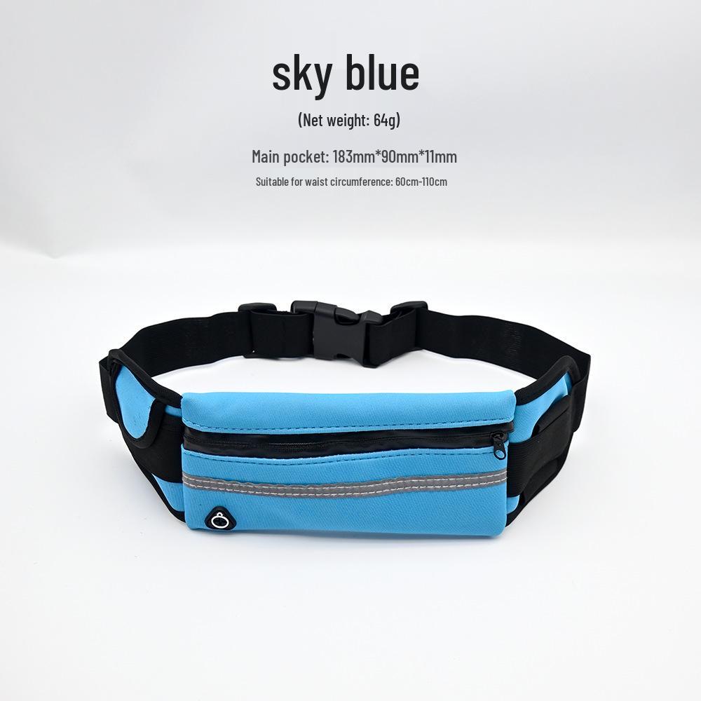 Shockproof Waterproof Sporty Waist Bag for Outdoor Cycling & Running – Fits Phone & Water Bottle