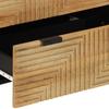 Sideboards 2 pcs Brown 60x33x75 cm Solid Mango Wood