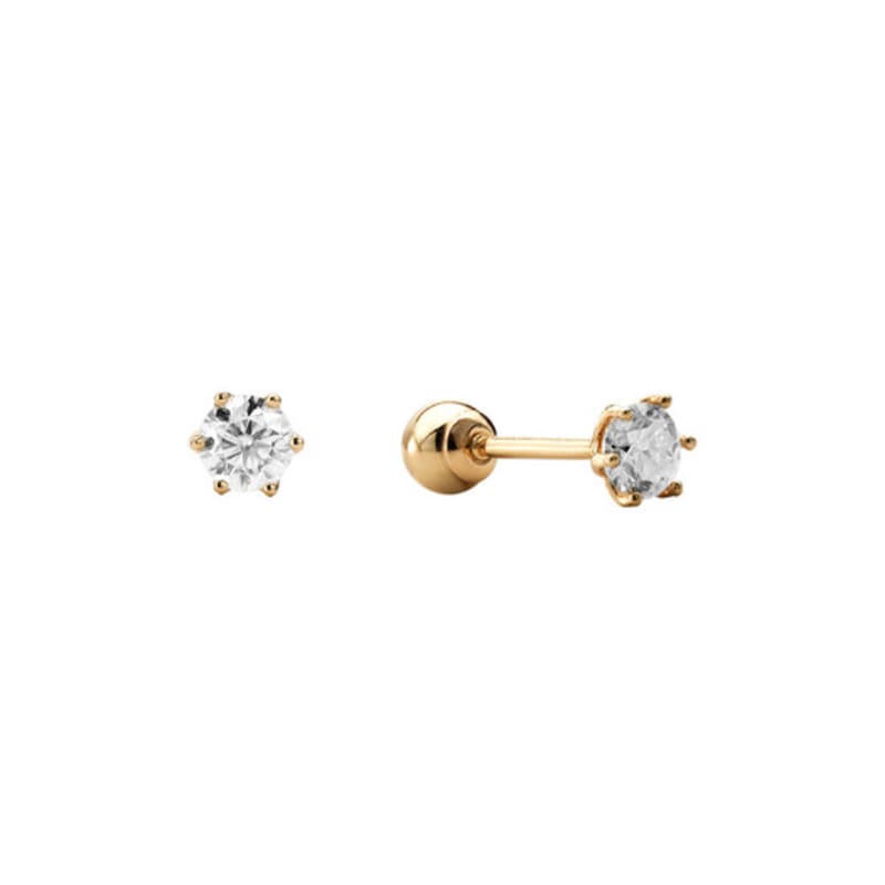 verte [10k gold] Deux.k.35 / luz dew piercing (3 size)