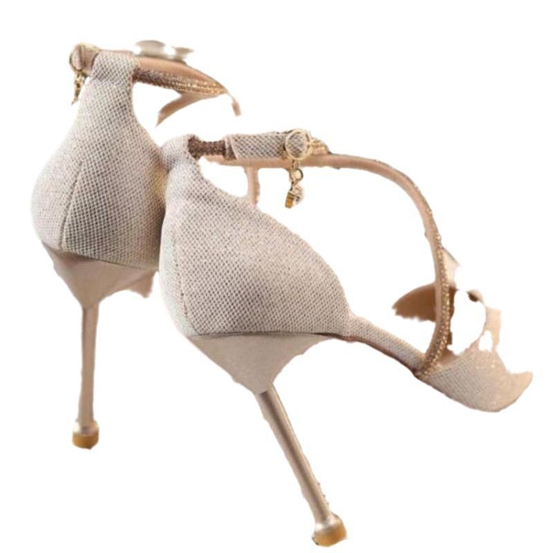 Internet Celebrity Temperament Muse Fan 2025 New French Girl Stiletto Cross Strap Single Shoes Spring High Heels Women