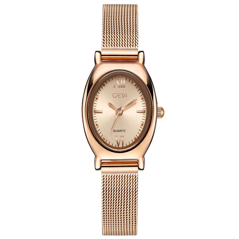 Oval High-End Women'S Watch, Small And Exquisite High-Value Guangzhou Watch, Women'S Waterproof Quartz Watch