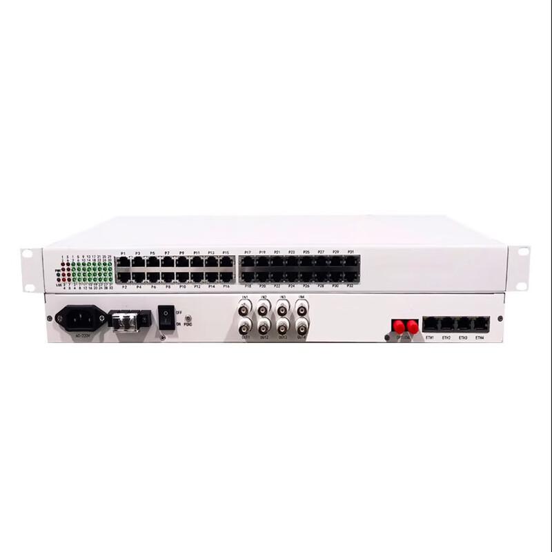 

Kunyu 4E1 4FE 32P Integrated Multi-Service Optical Transceiver Pair
