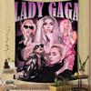 Lady Gaga Sängerin Hängendes Böhmisches Wandteppich Günstig Hippie Wandbehang Böhmische Wandteppiche Mandala Wandbehang Heimdekoration