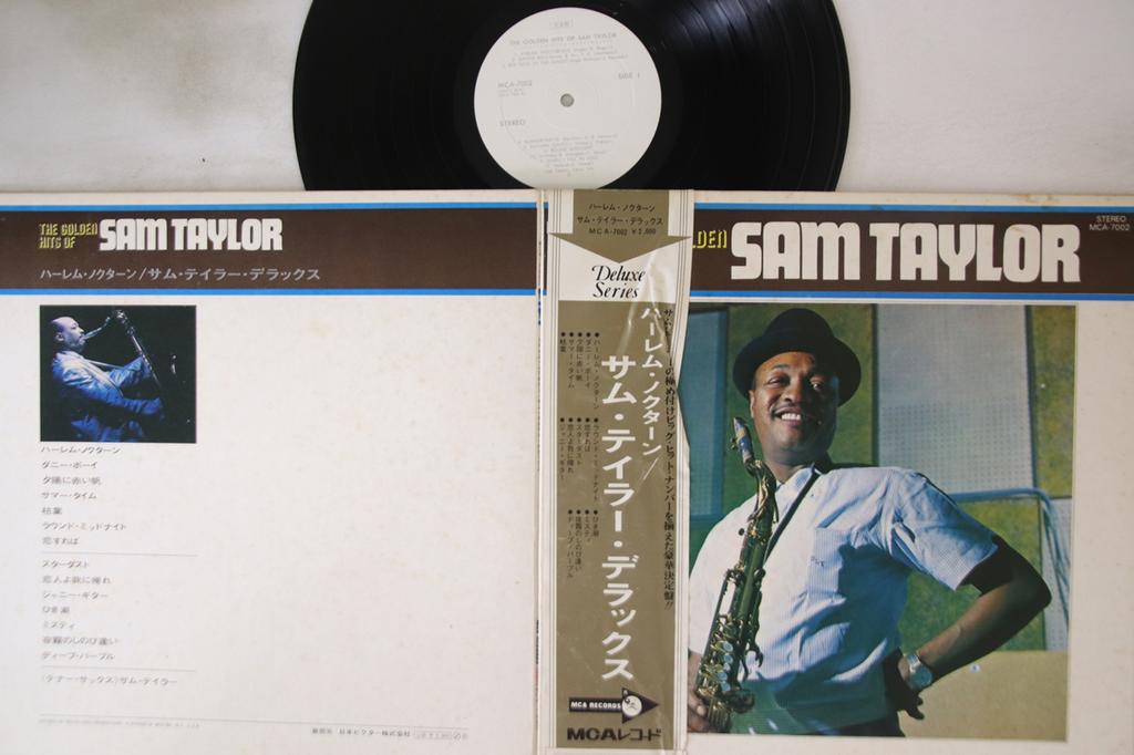 LP Record SAM TAYLOR - Golden Hits Of Sam Taylor MCA7002PROMO MCA 1970 Japan Obi Jazz Used