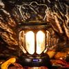 Rechargeable Vintage Lantern LED Metal Hanging Lantern Table Lamp for Indoor Outdoor Camping