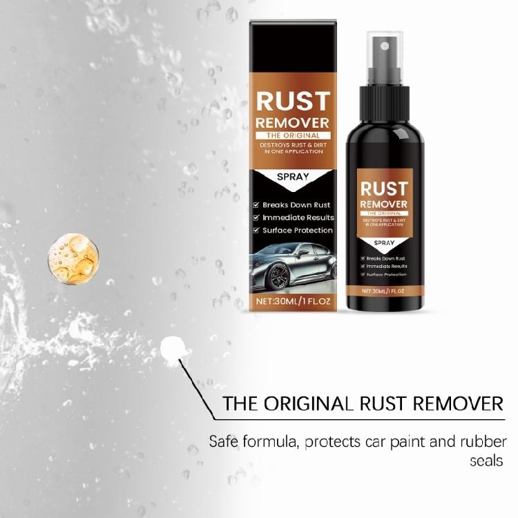 Powerful Oxidation Remover Sprayer for Car Parts Chains Tools Fast Reaction Formula Breaks Down Rust Without Scrubbing