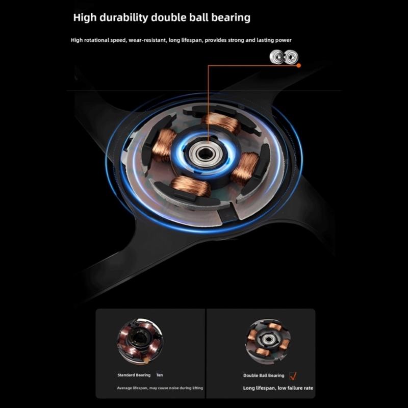 ARGB PC Router Lüfter 120MM Kühlventilator Bürstenlos Tragbarer Kühlventilator Ersatz für PC Gehäuse Schrank Elektronik