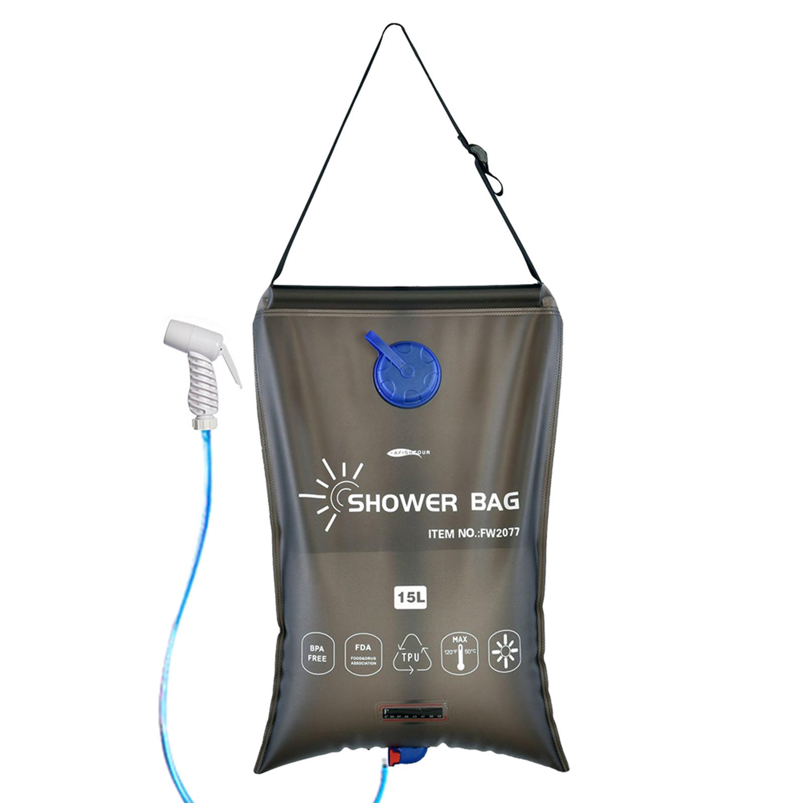 

Сумка для воды Складной контейнер для воды 15 л Портативная сумка для душа для кемпинга Сумка для воды для улицы 15L