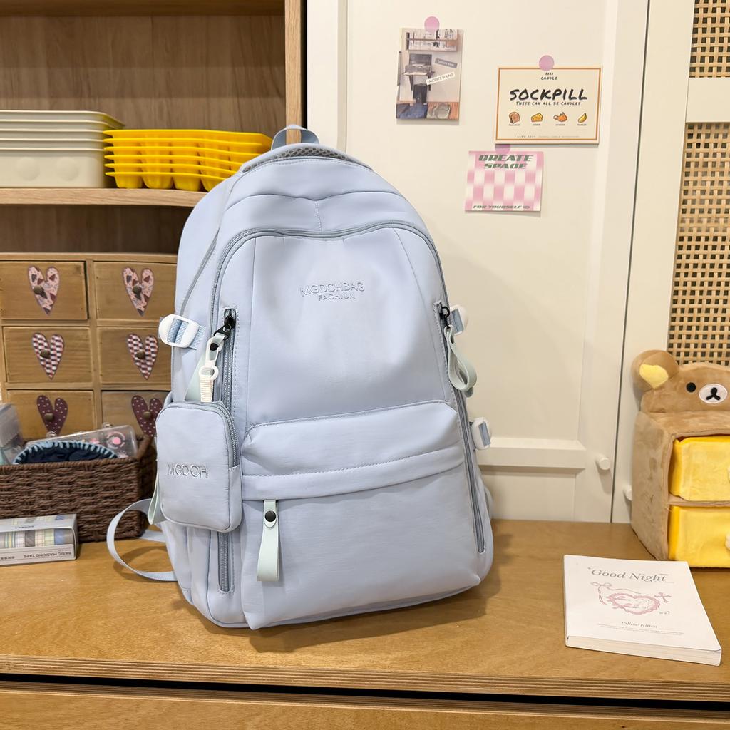Schoolbag High-value College Style Backpack Japanese Harajuku Girl Backpack Casual Versatile Student Class Tutoring Schoolbag Woman