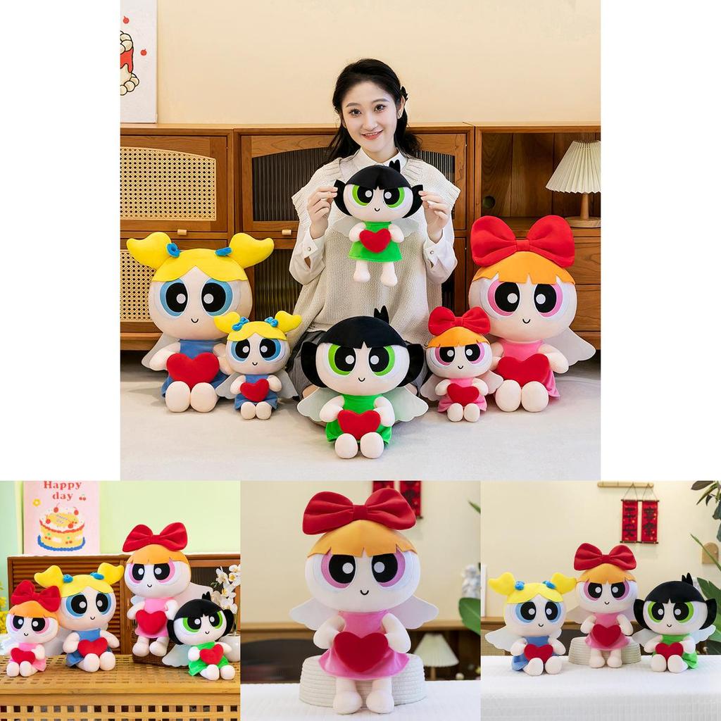 Powerpuff Girls Blossom Plush Toy Cartoon Stuffed Animal For Kids And Collectors