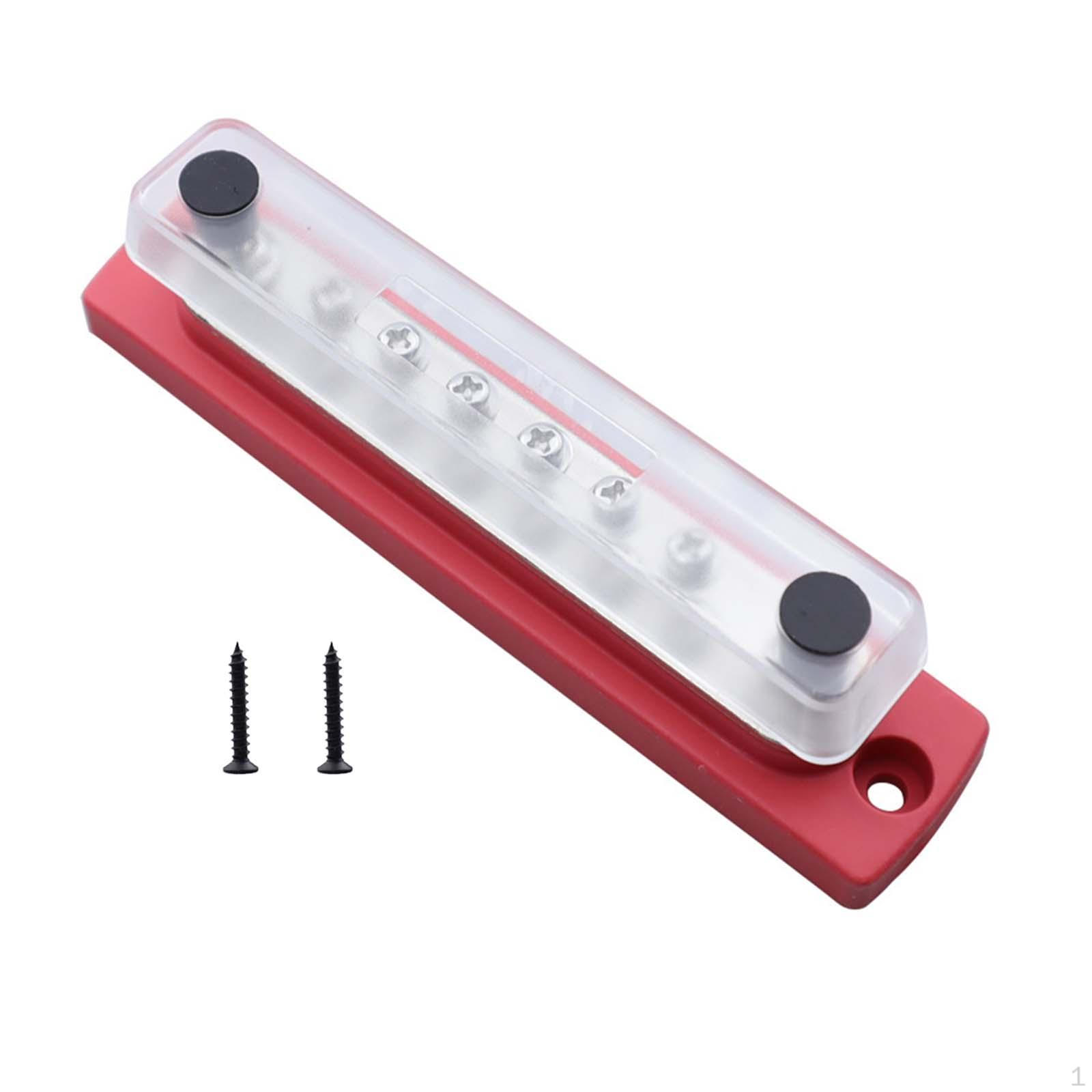 

Бар с крышкой, прочный портативный автодом на колесах, яхта, моторный дом, электрический клеммный блок для грузового автомобиля red