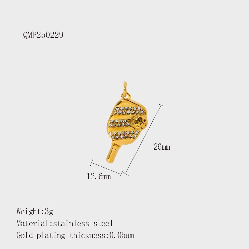 Fine Hockey Pendant Charm Stainless Steel Free DIY Pendant
