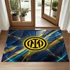 Borussia Dortmund Design Crystal Velvet Rug Soft Decorative Mat for Bedroom Entrance