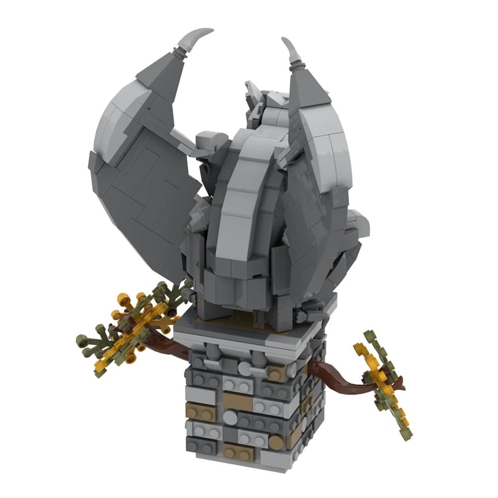 Gobricks MOC Mythical Creatures V: Gargoyle Bricks Block Toys Gift