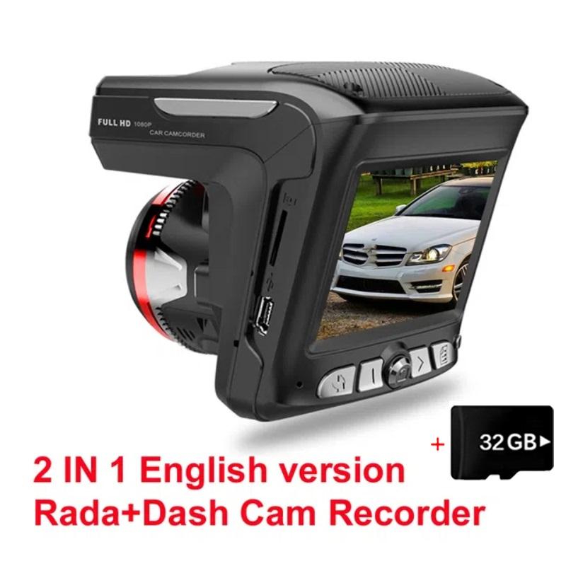 In-car Dashcam, DVR Video Recorder, Multi-functional Electronic Anti-dog Alarm/anti-laser Mobile Speed Radar Monitoring