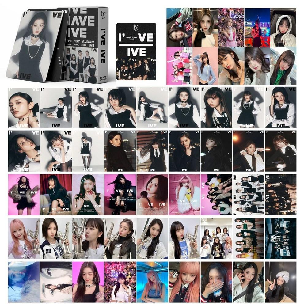 Same-day shipping IVE photocard 1ST ALBUM IVE 55 sheets