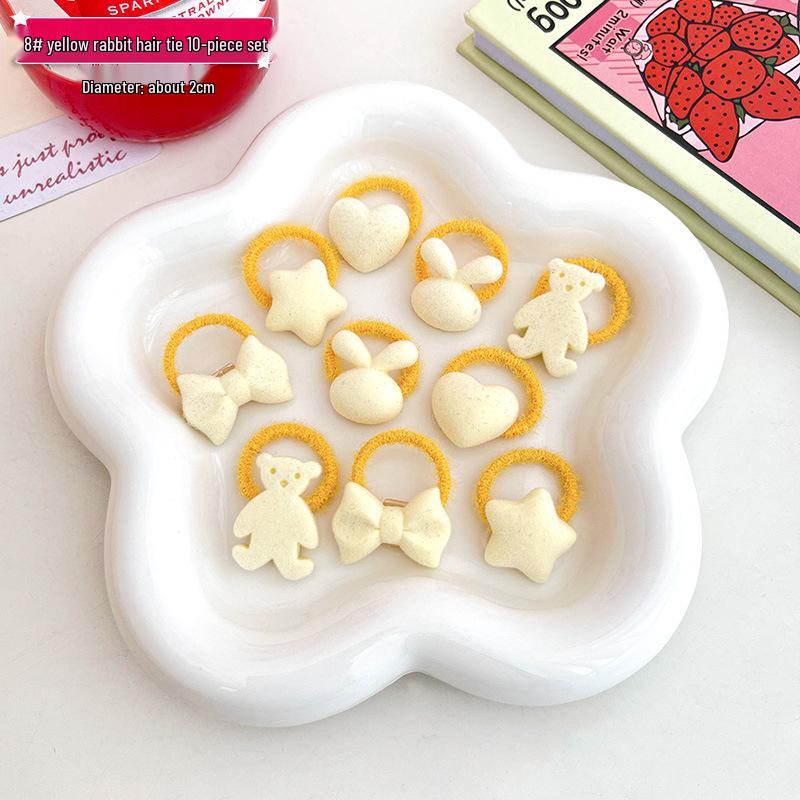 Baby & Toddler Elastic Hair Ties - No Damage Hair Accessories for Infants & Little Girls