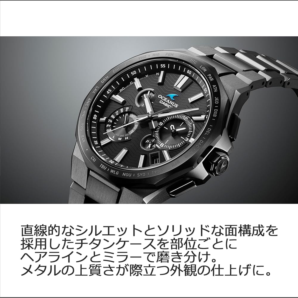 [Casio] Oceanus Watch [Domestic Genuine] Made In Japan CLASSIC LINE Bluetooth Radio Wave Solar Sa...
