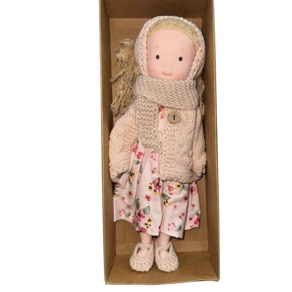 Mini Christmas Thumb Dolls Festive Decoration Sleeping Cuddle Buddy Doll Toy Unique Gift Stuffed Plush Toys for Kids Children