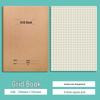 A5 Kraft Paper Stitched Notebook for Chinese, Math, and English Practice