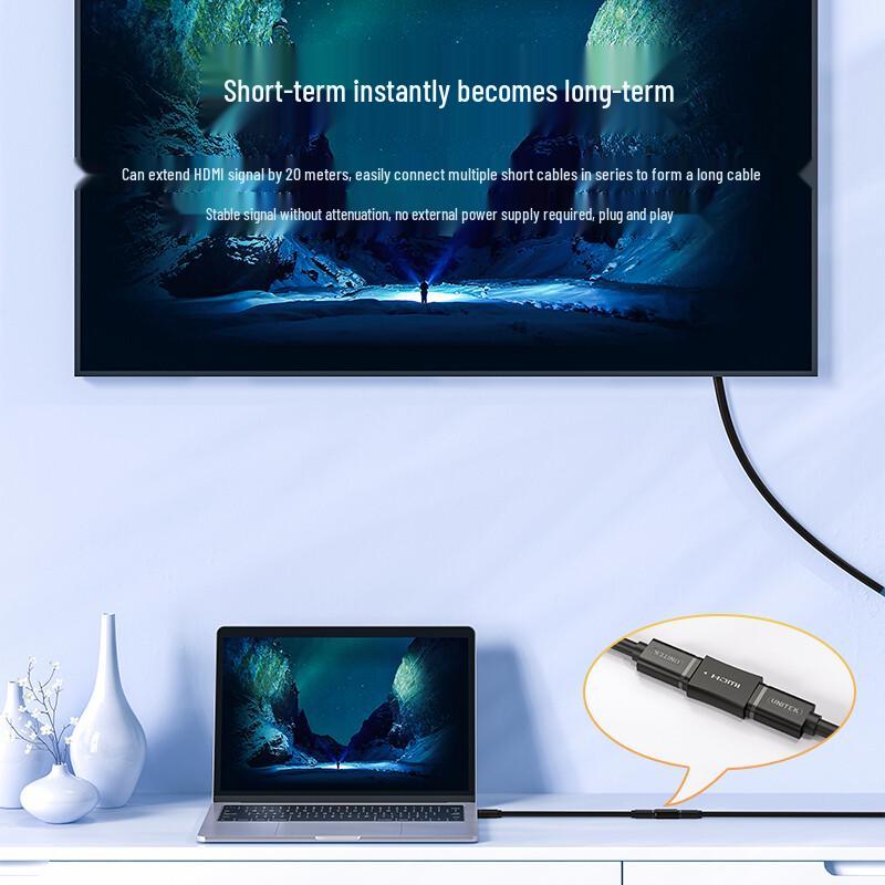 UNITEK HDMI 2.0 Buchse zu Buchse 4K Extender Adapter