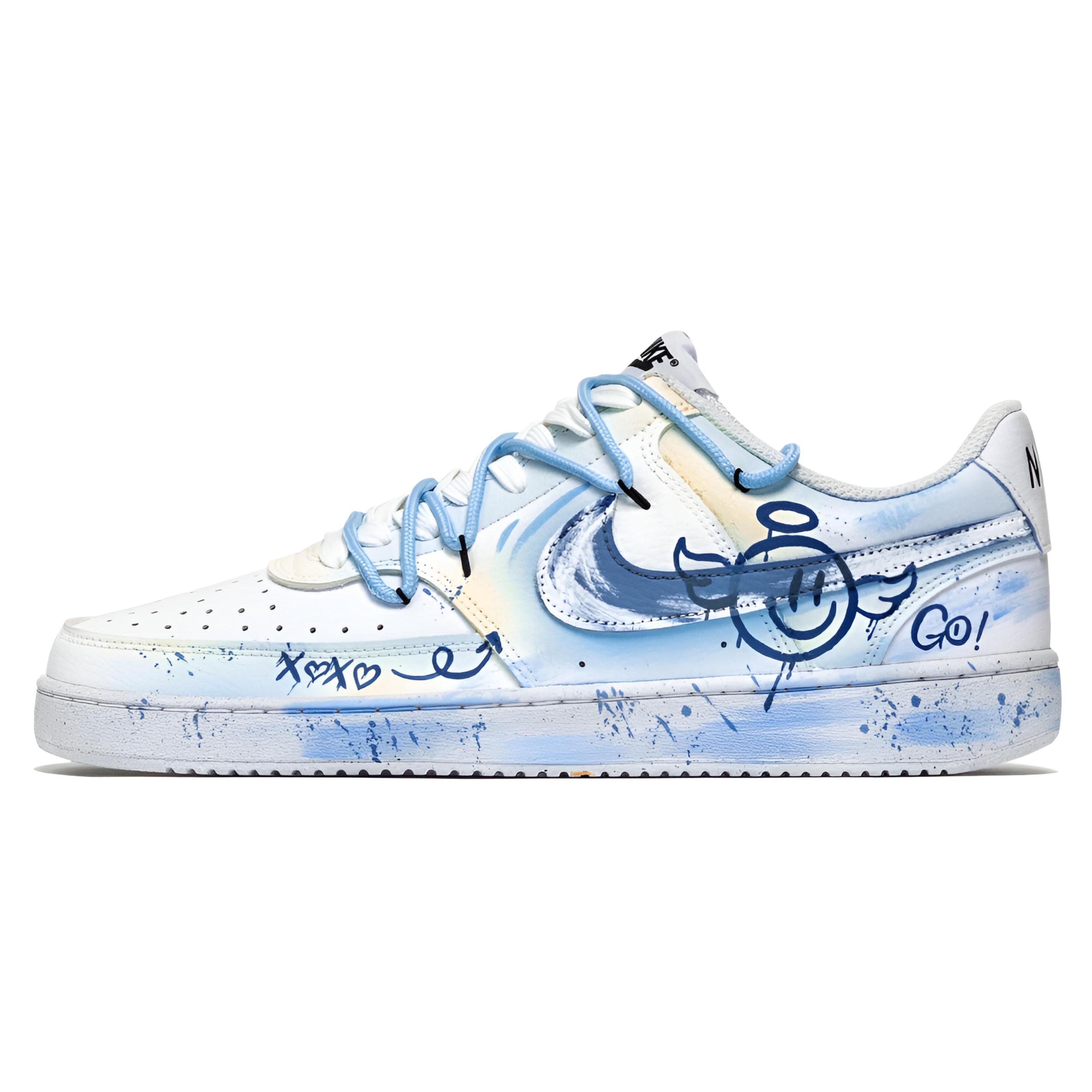 

Nike Court Vision 1 Great Journey To The West, Hokkaido Dreamcatcher Low top Skateboard Shoes Men s DH2987-101(Team256-) 38.5