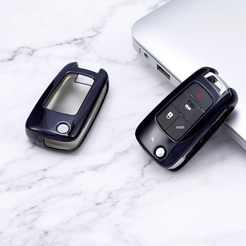 Chevrolet Key Case for Cruze, Cavalier, Malibu, Trax, Sail - Semi-Pack Key Shell Cover