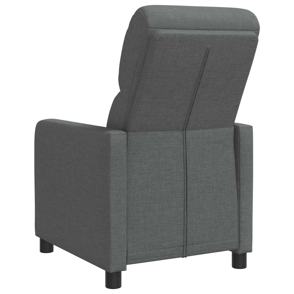 Recliner Dark Gray Polyester